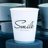 Mundspülbecher aus Papier Smile
