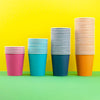 Mundspülbecher aus Papier uni